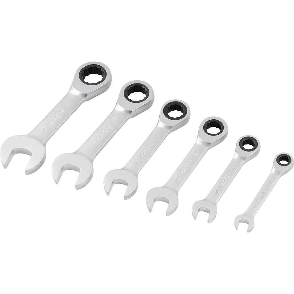 Jogo De Chaves Combinadas Com Catraca, 8,0 Mm A 19,0 Mm, Com 6 Peças, Vonder Ostenvonder