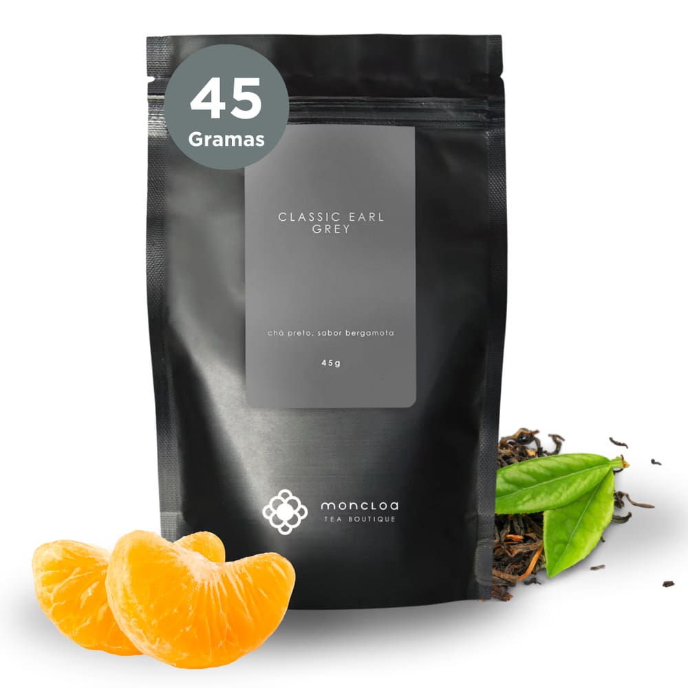 Chá Preto Classic Earl Grey Moncloa Pouch 45g