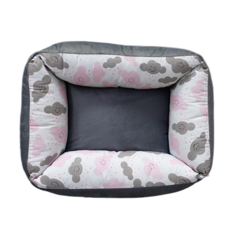 Almofada Pet De Luxo Pelúcia Fofinha E Confortável Nuvens P