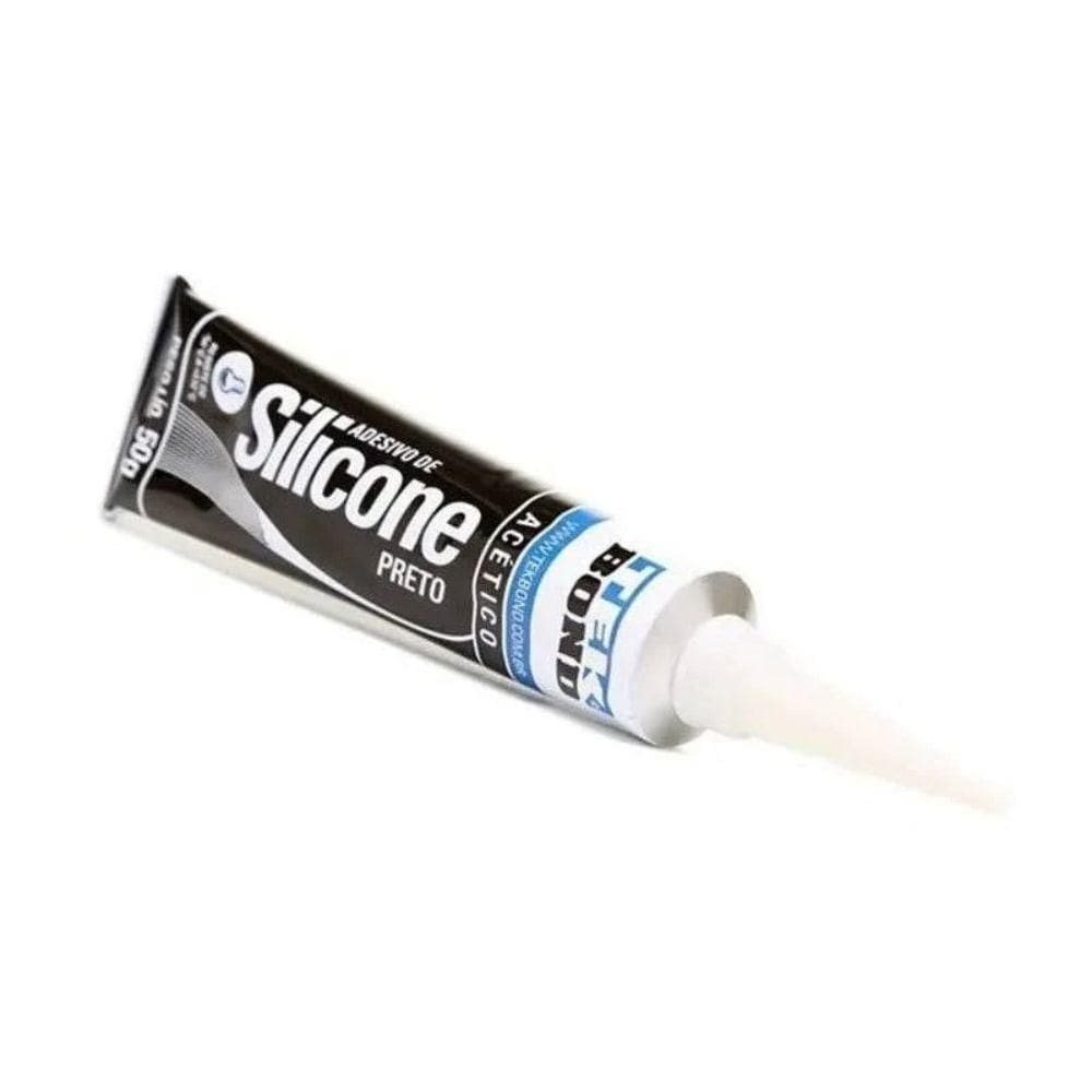 Silicone Acético Preto 300g - Selante Tekbond