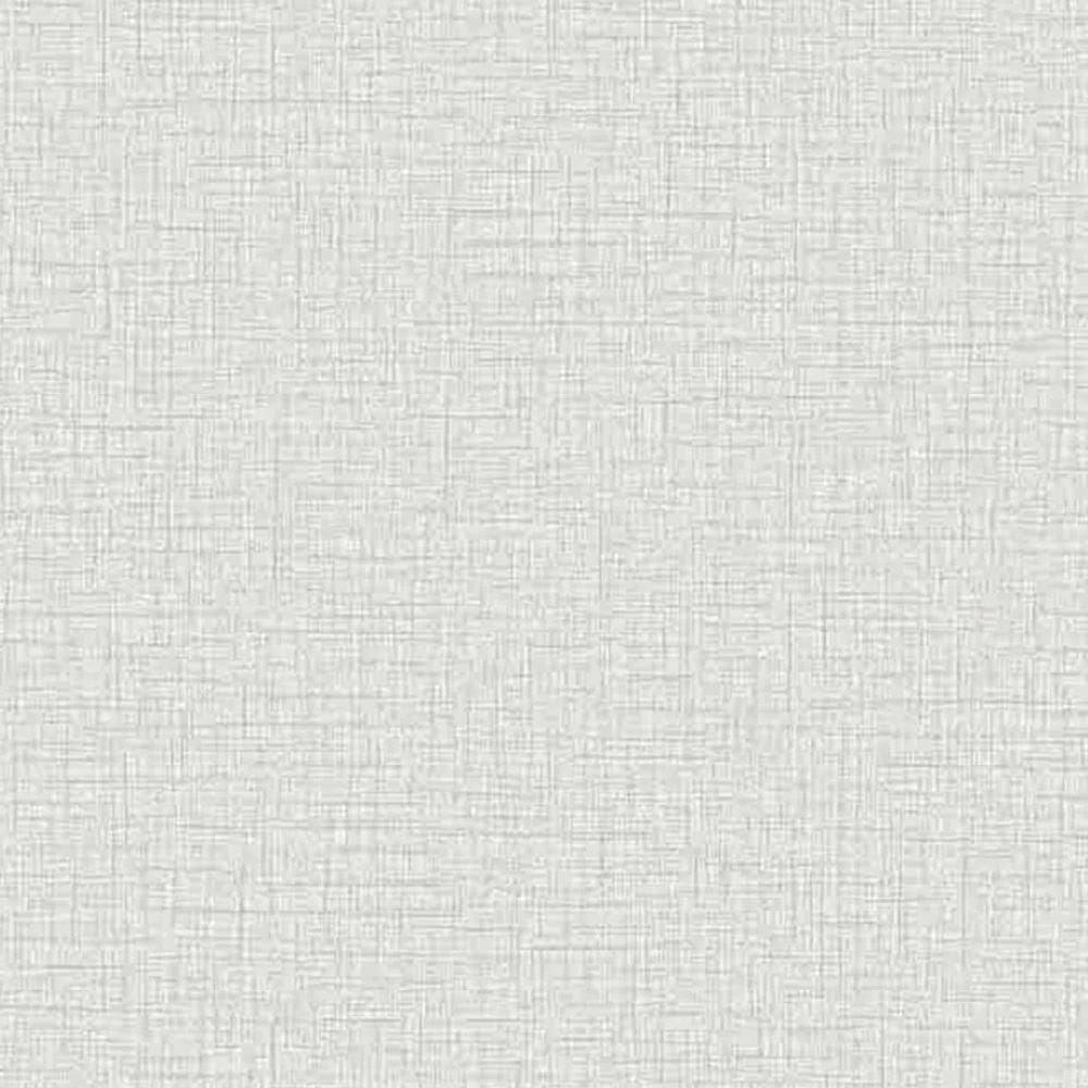 Papel De Parede Colorkey Branco E Prata - 10m