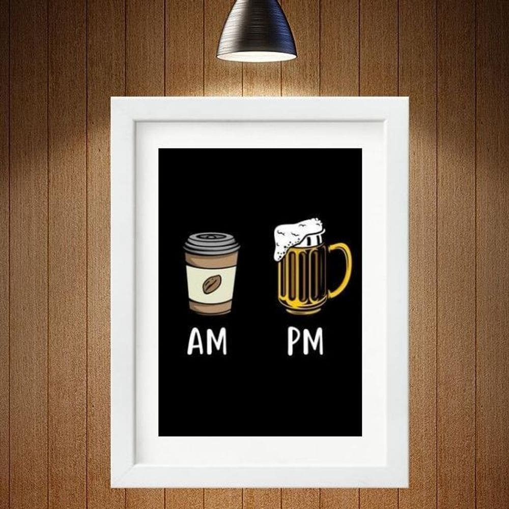 Quadro Café E Chopp - 60X48Cm