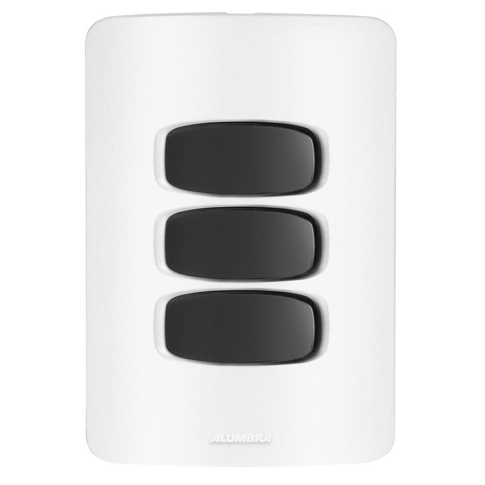 Conjunto 2 Simples + 1 - Gracia Branco / Preto