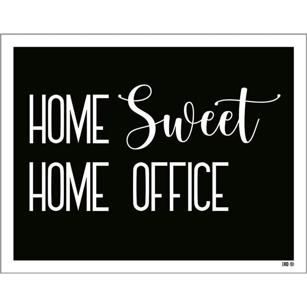 Kit 3 Placas Decorativa - Home Sweet Home Office