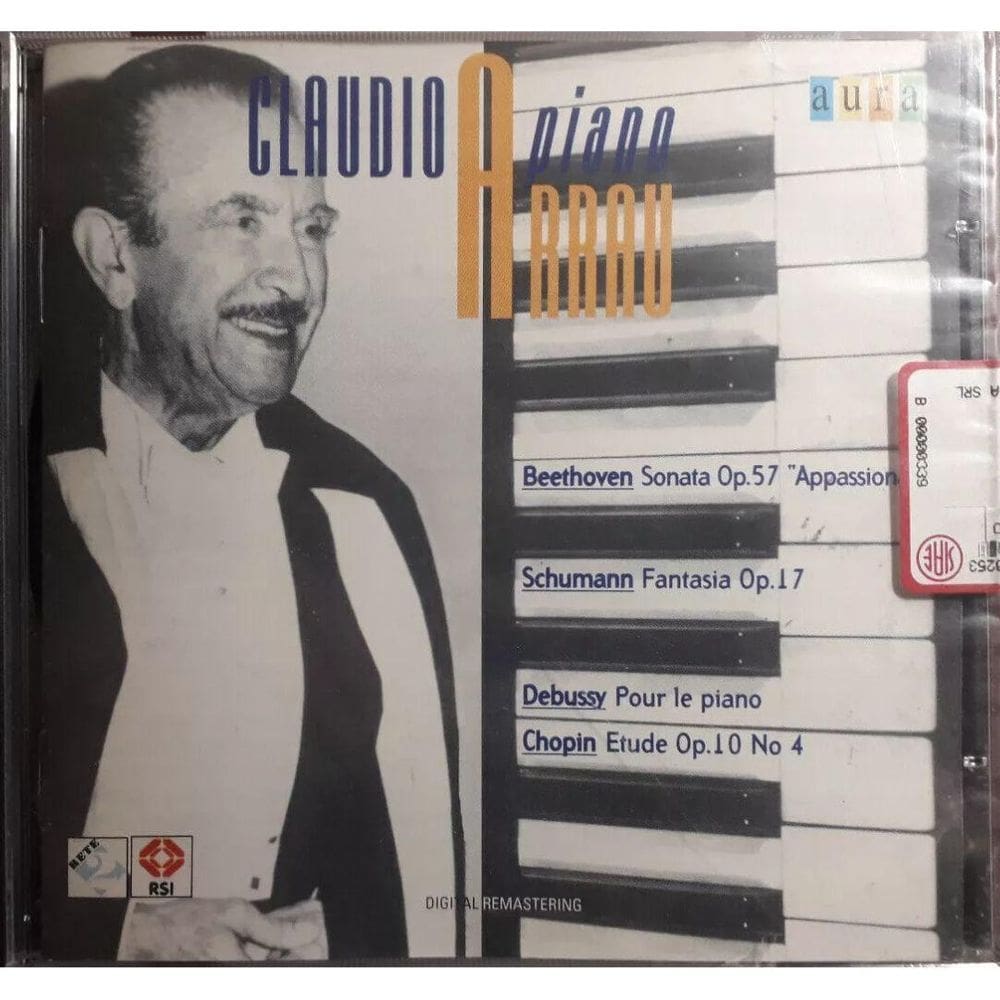 Claudio Arrau - Beethoven,Schumann,Debussy - Cd