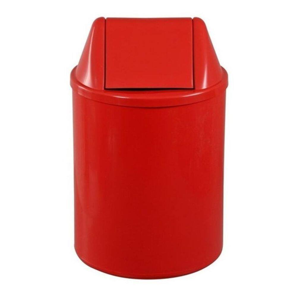 Lixeira Plástica Com Tampa Vai-Vem 22 Litros