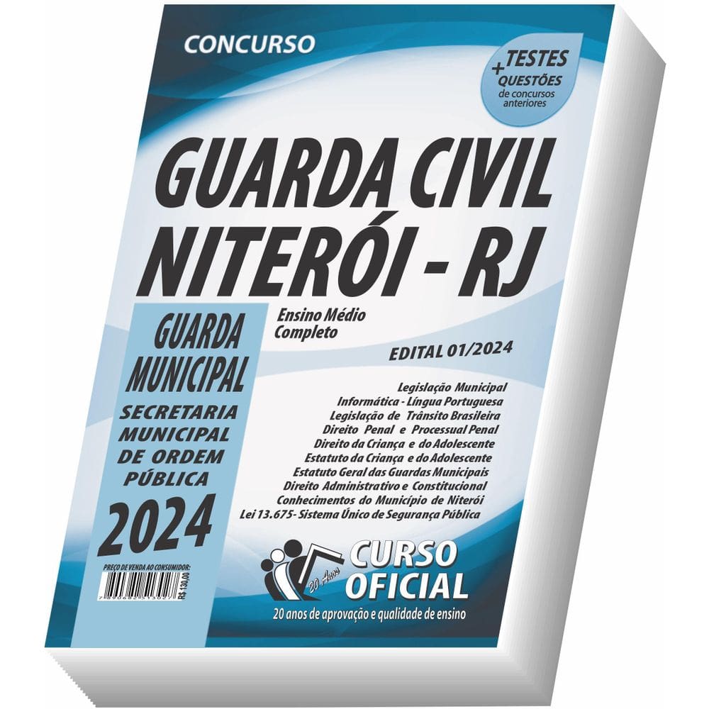 Apostila Niterói - Rj - Guarda Municipal - Apostila Completa