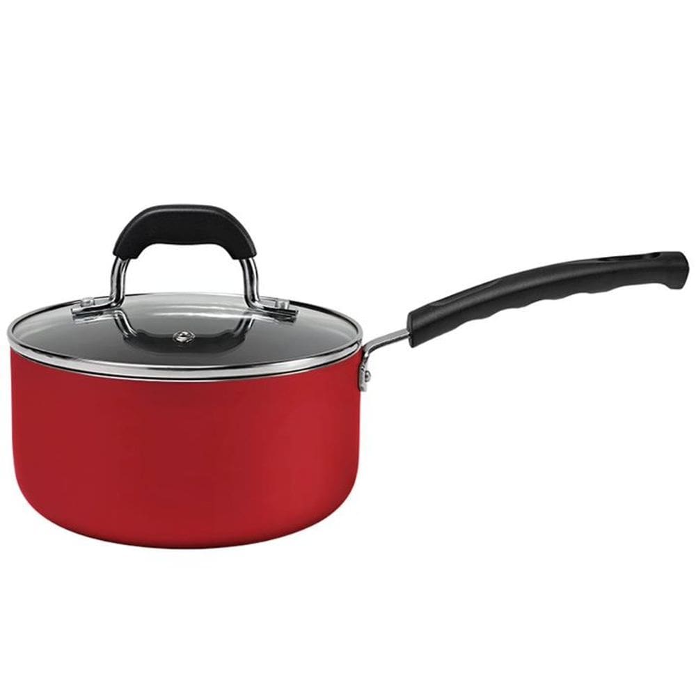 REEMBALADO: Panela Brinox Saffron Alumínio Antiaderente Pro-Flon E Tampa De Vidro Com Saída De Vap