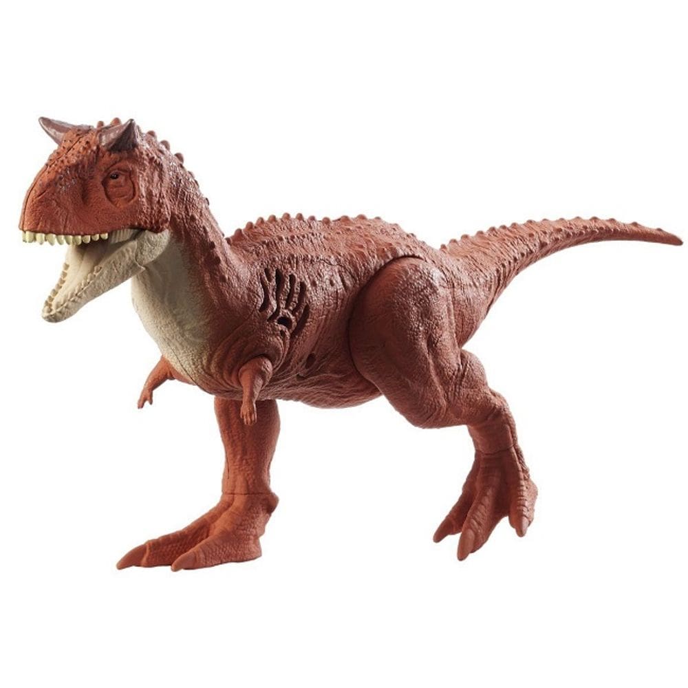 Jurassic World Dinossauro Carnotaurus Sound Surge Com Som 30 Cm - Mattel