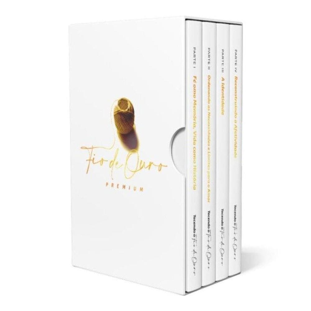 Box Tecendo O Fio De Ouro - Vol. 1