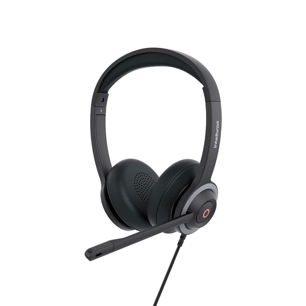 Headset WHS 70 Duo USB Intelbras