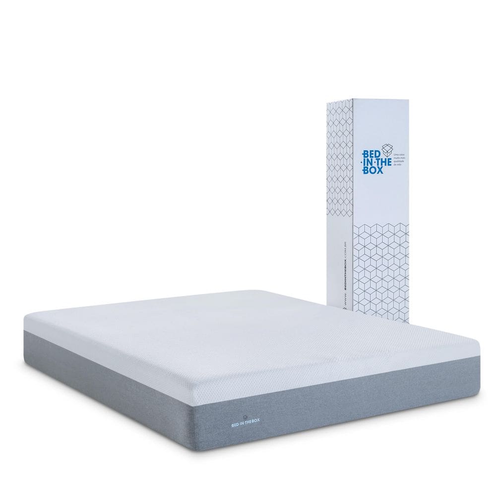 Colchão na Caixa Viúva Molas Ensacadas High Core Bed In The Box 20