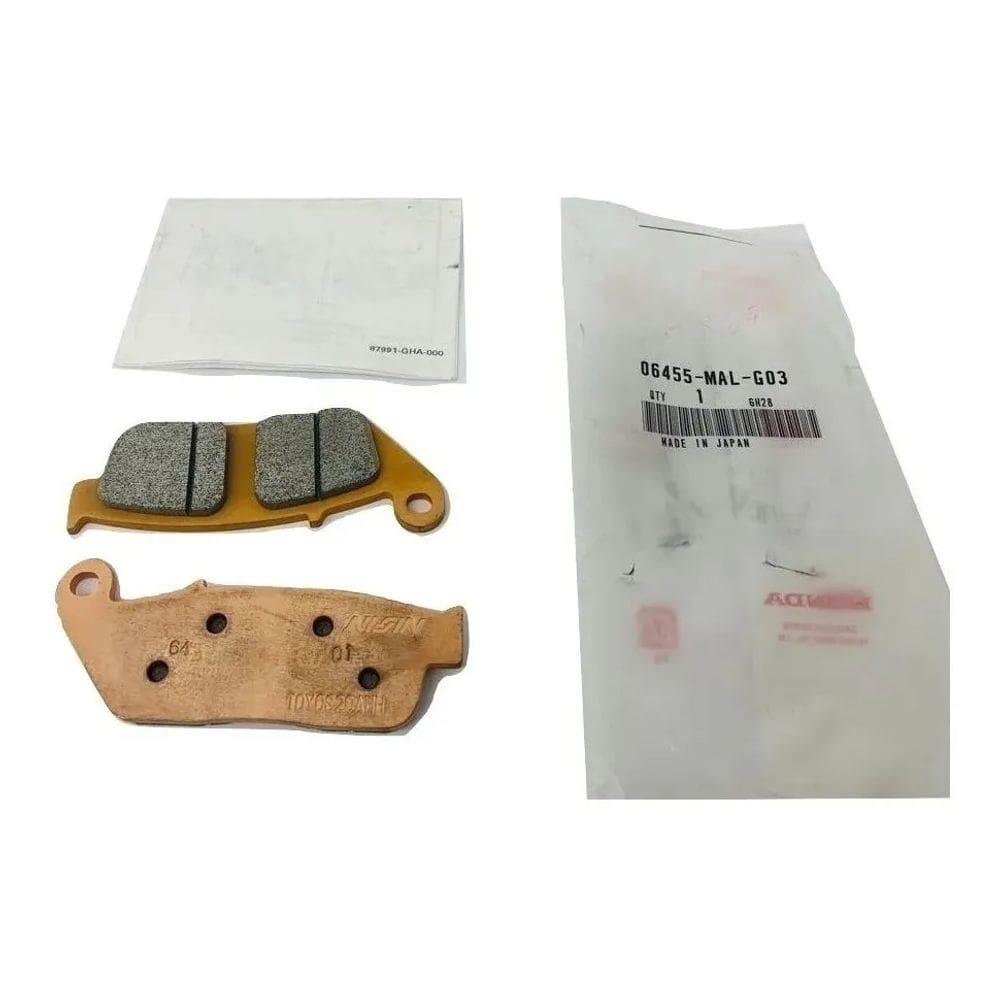 Honda CB 600 F hornet Pastilha Freio Dianteiro Genuíno