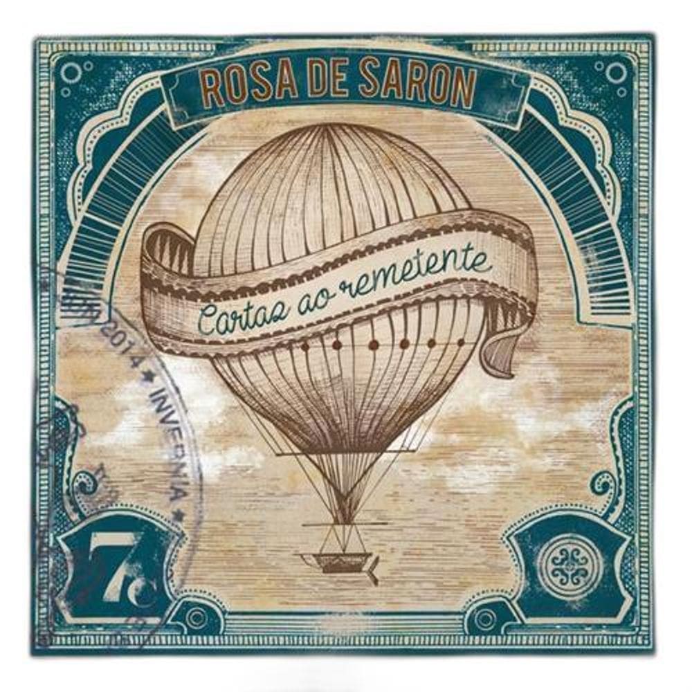 Cd Rosa De Saron - Cartas Ao Remetente