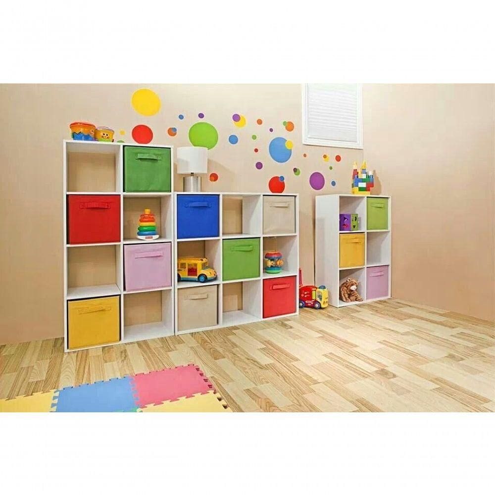 Estante Colmeia Organizadora 100% Mdf Crianças Brinquedos