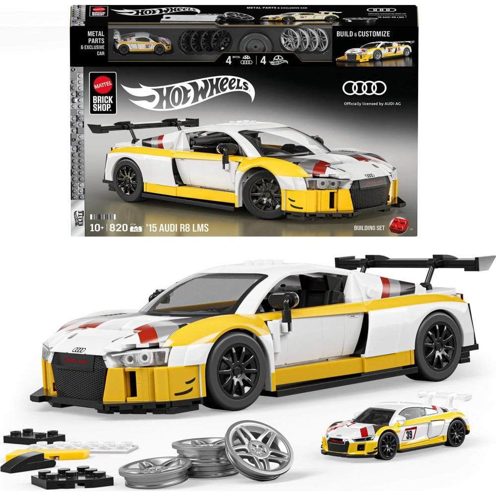 Hot Wheels Brick Shop ‘15 Audi R8 LMS - Mattel
