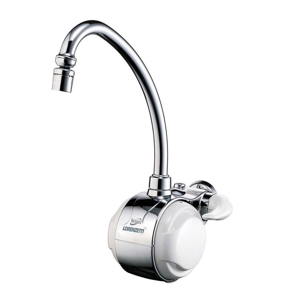 Torneira Elétrica Versátil com 3 Temperaturas Cromada 5500 Watts 220 Volts 7550021 Lorenzetti To