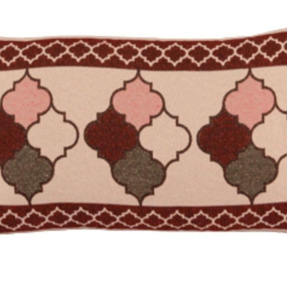 Capa De Almofada Decorativa Turin Retangular 1 Peça 58% Algodão / 42% Poliéster - Marrocos