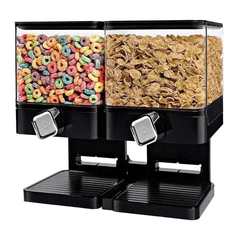 Dispenser Duplo Cereais Porta Alimentos Sucrilhos Granola Gaosdispenser Duplo Cereais Porta Alimentos Sucrilhos Granola