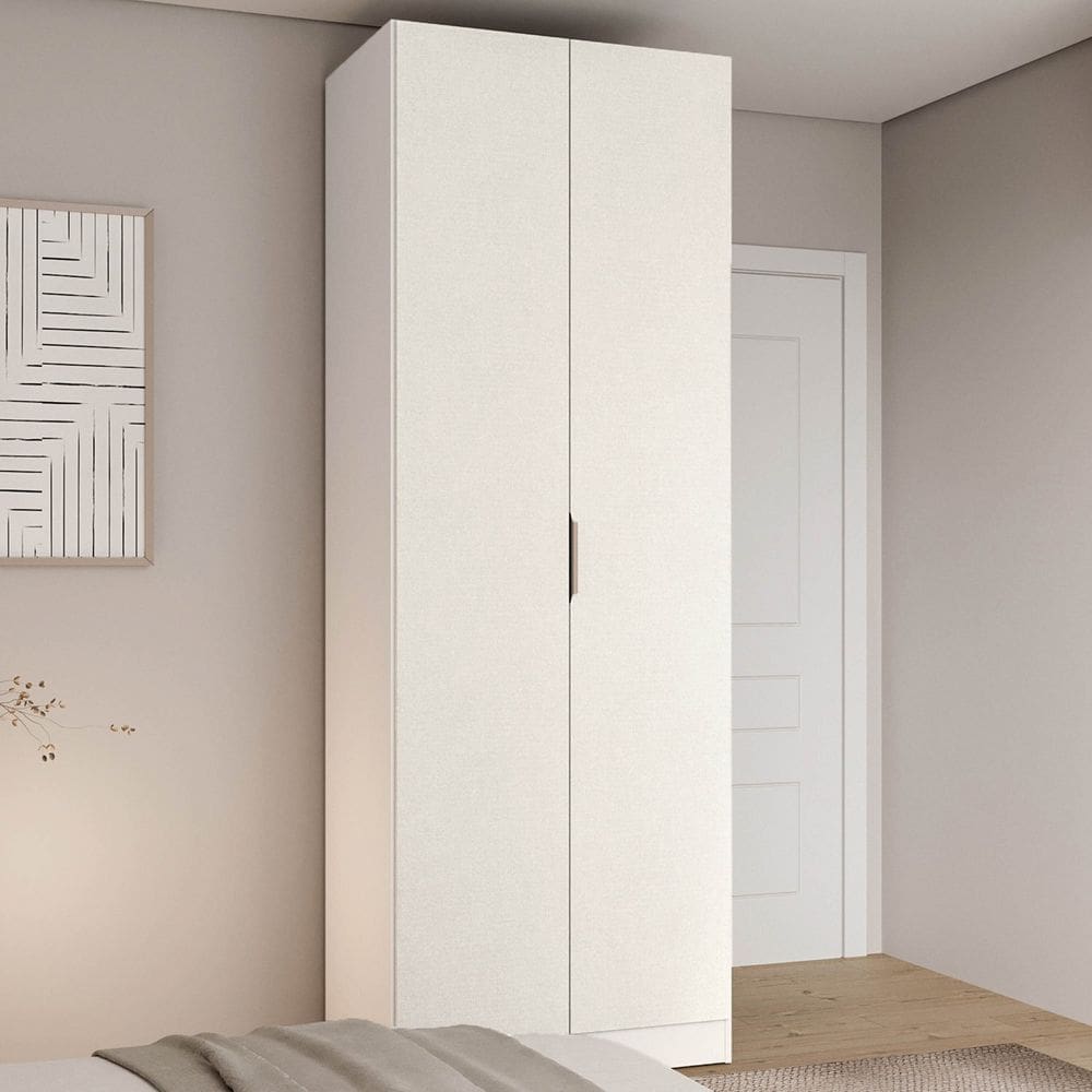 Sapateira Modulada 100% Mdf 2 Portas Orion Cabecasa Madeiraoriginals Aveia/Linho