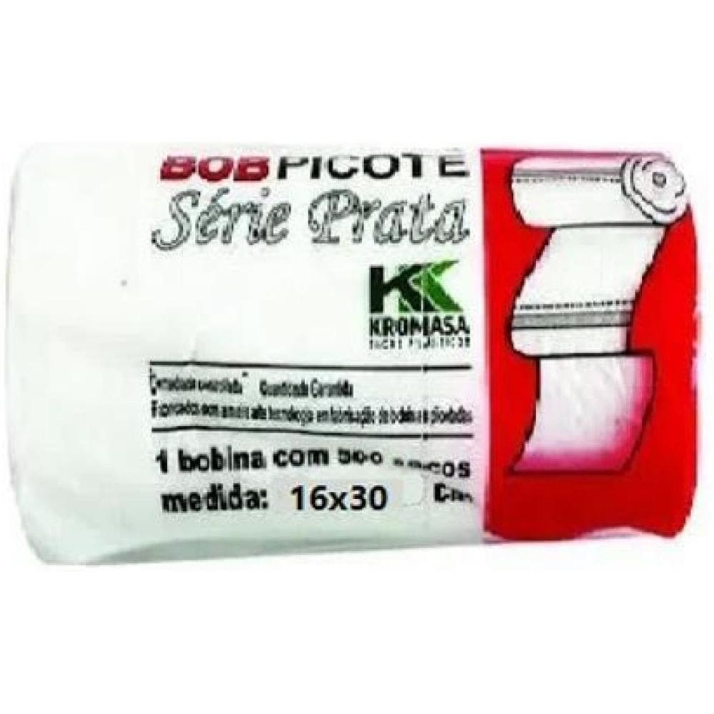 Bobina Plástica Sacos Picotados Para 1/2Kg 16X30Cm C/500