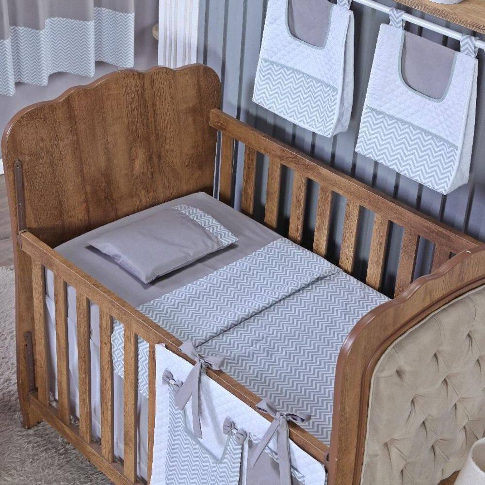 Kit Berço Lençol + Fronha Percal Algodão Menino Menina 3