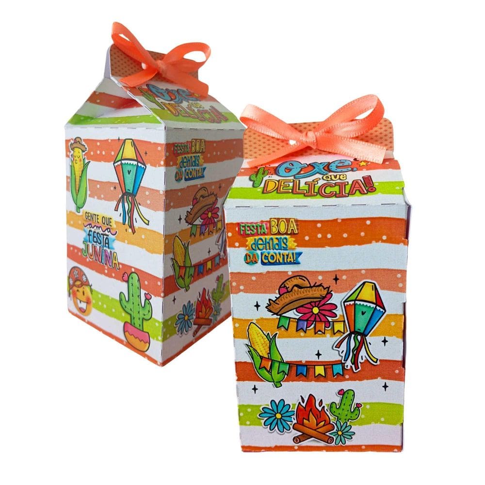 30 Caixas Festa Junina Aniversário São João - 30 Milk