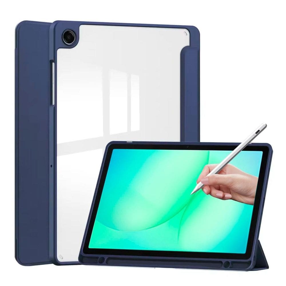 Case Acrílico Para Samsung A11+ 11 X230 X236 + Caneta Stylus