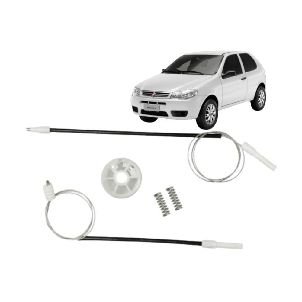 Kit Reparo De Maquina De Vidro Elétrico Palio 2 Portas