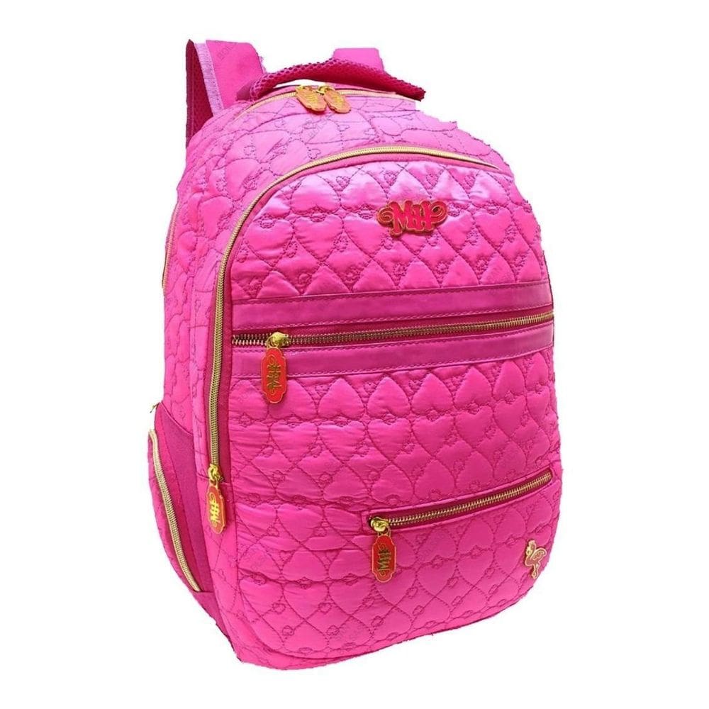 Mochila Michele Hobbs Feminina Juvenil Escolar Notebook Gran