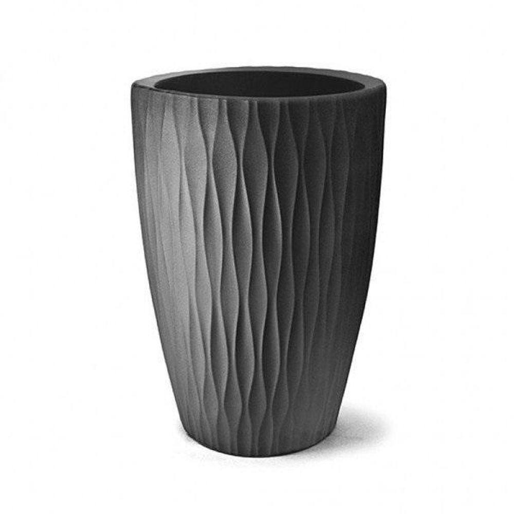 Vaso Infinity Cônico 57 Cm Preto - Nutriplan