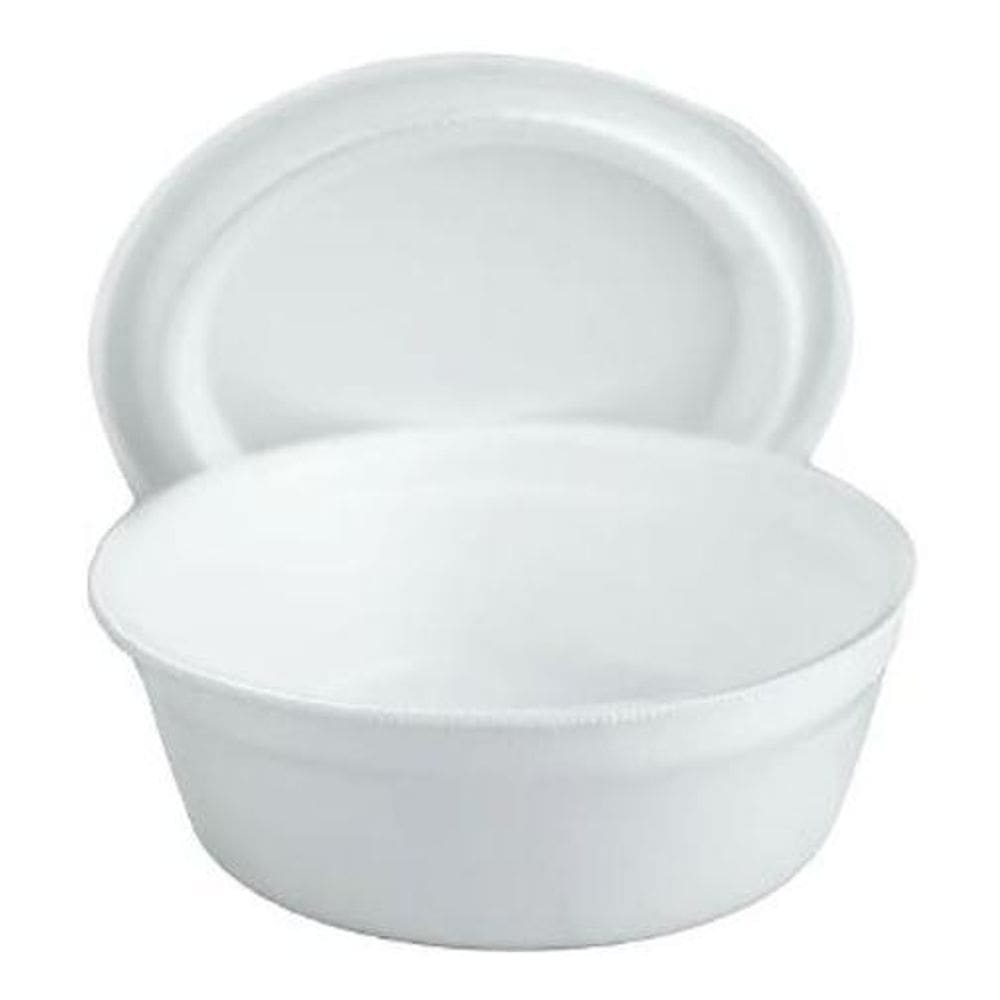 Marmitex Isopor Isobras 1100Ml - Iso 104 Com Tampa 100 Und