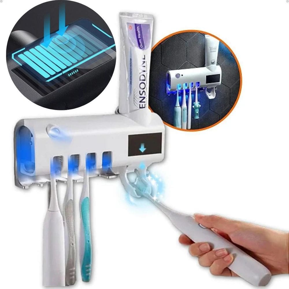 Suporte Com Esterilizador Portátil E Seguro