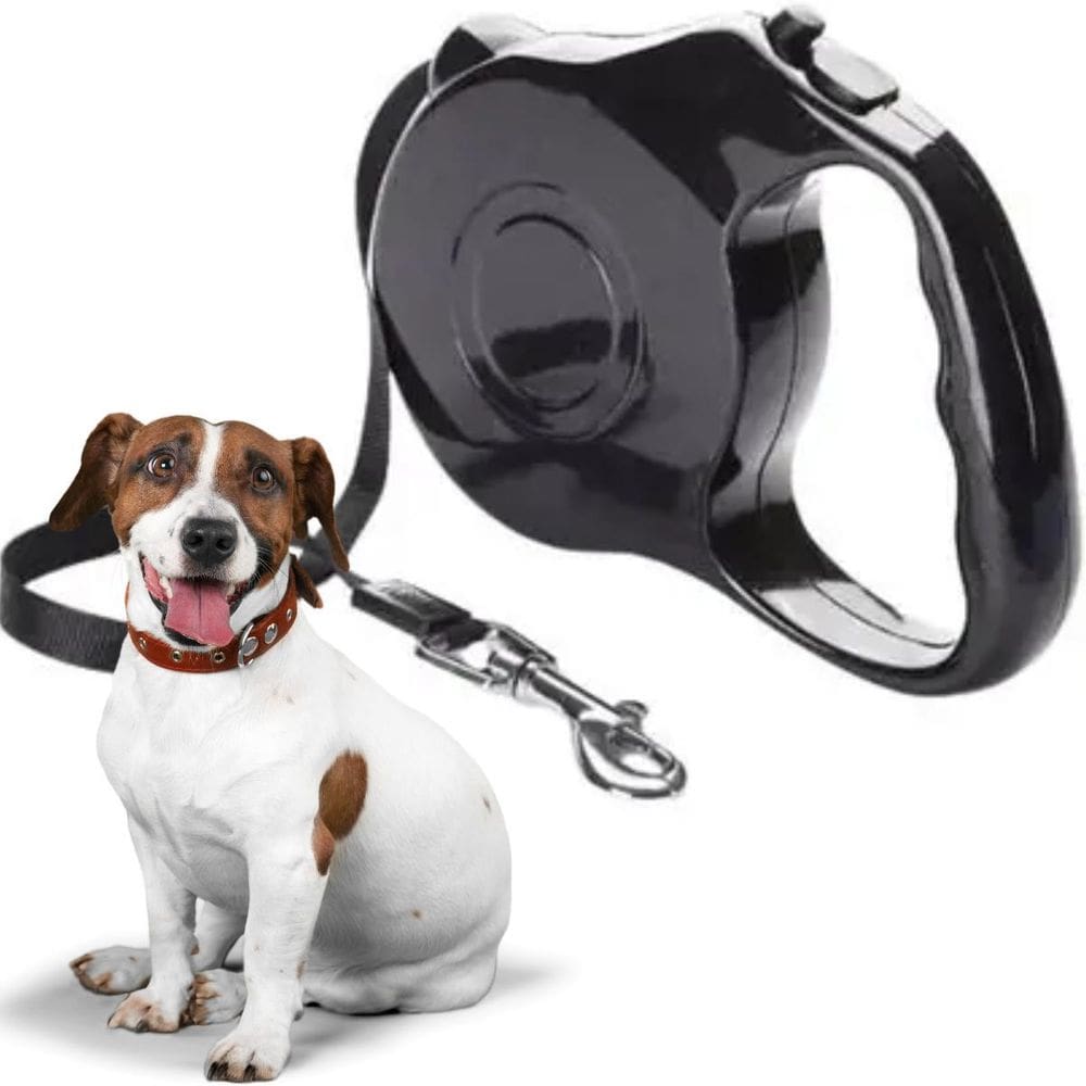 Guia Retrátil Pet 5M Ideal Gatos Cachorros