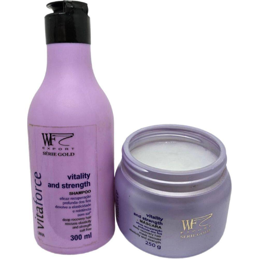 Kit Tratamento Fortalecimento Vita Force Sh + Mas 550Ml Wf