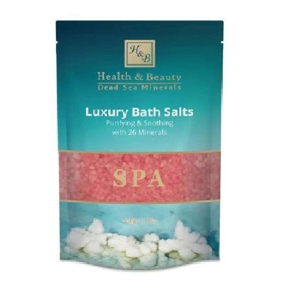 Sais De Banho De Luxo - Mar Morto - De Israel - 500G Rosas