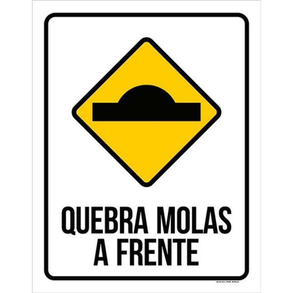Kit 5 Placas De Quebra Molas A Frente 36X46
