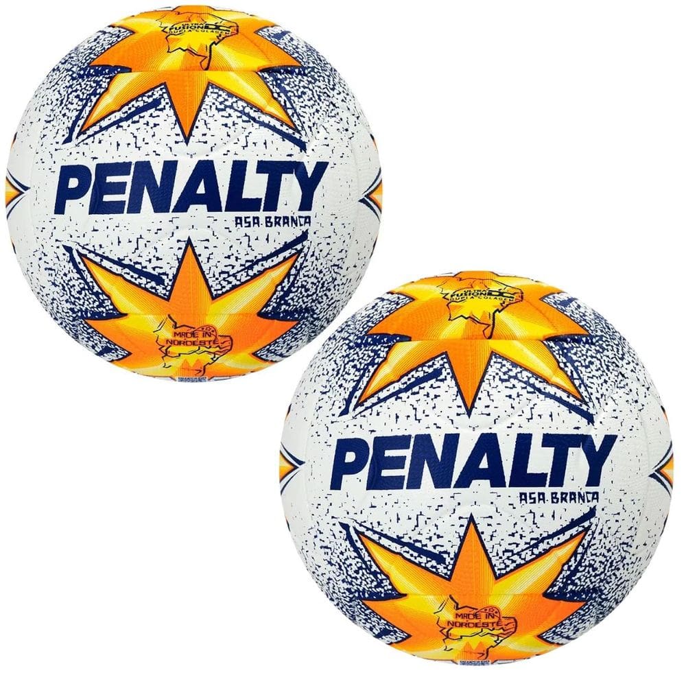 Kit 02 Bola De Futebol Campo Penalty Asa Branca R2 XXV