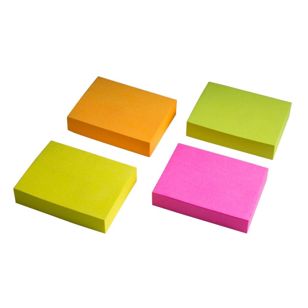 Bloco Autoadesivo Jocar Neon 38x50 100fls. - Leonora
