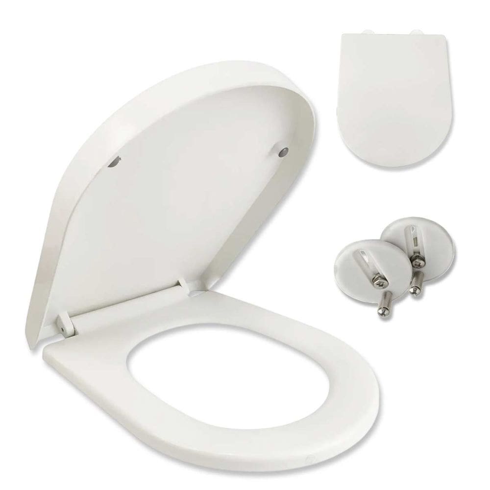 Banheiro Privada Lavabo Fecha Devagar Assento Sanitario Soft Close Luxo Resistente Silencioso Confortavel Casa