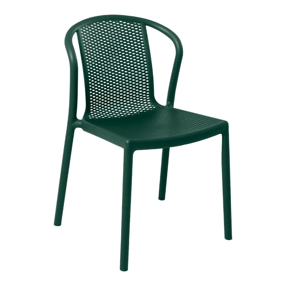 Cadeira Tramontina Louise Empilhável Verde em Polipropileno