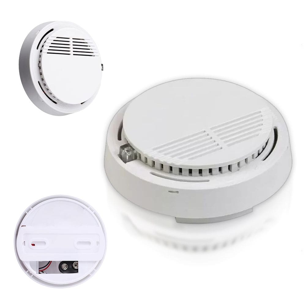 Detector De Incendio Alarme Fumaca Fogo Sensor Fotoeletrico Seguranca Casa Comercial Empresarial Protecao Do Lar