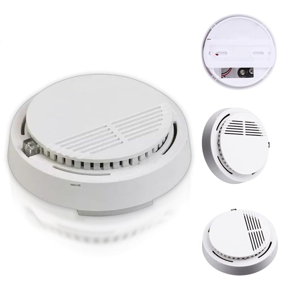 Detector De Incendio Alarme Fumaca Fogo Sensor Fotoeletrico Seguranca Empresarial Casa Comercial Protecao Do Lar