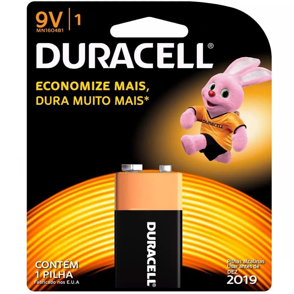 Bateria Alcalina 9V Com 1 Unid. MN-1604 - Duracell