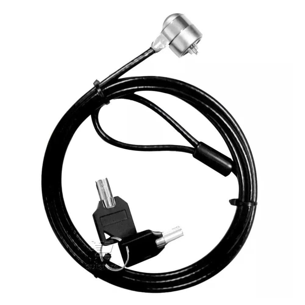 Trava de Segurança Notebook Antifurto com chave 1,5mt FCL-01 Feasso