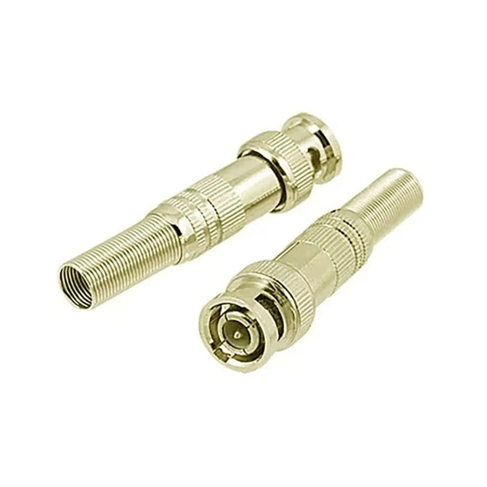 Conector BNC com Parafuso CFTV com 10 Unidades FasGold