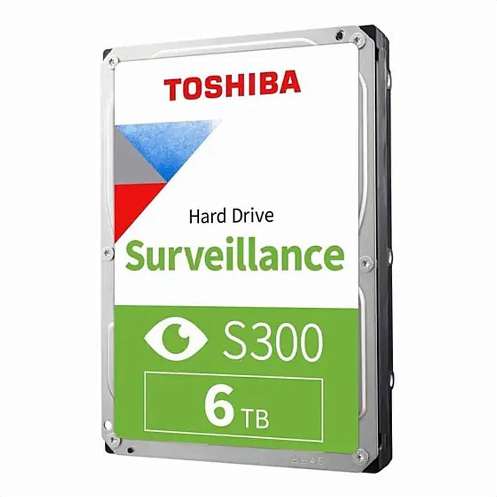 HD Interno 6TB Surveillance S300 Sata 5400 HDWT860UZSVAI Toshiba