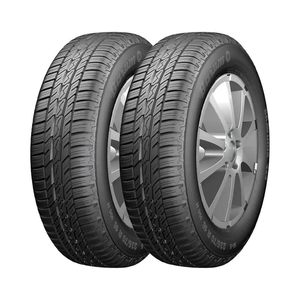 Kit de 2 Pneus Aro 18 225/55R18 98V Bravuris 4x4 Barum