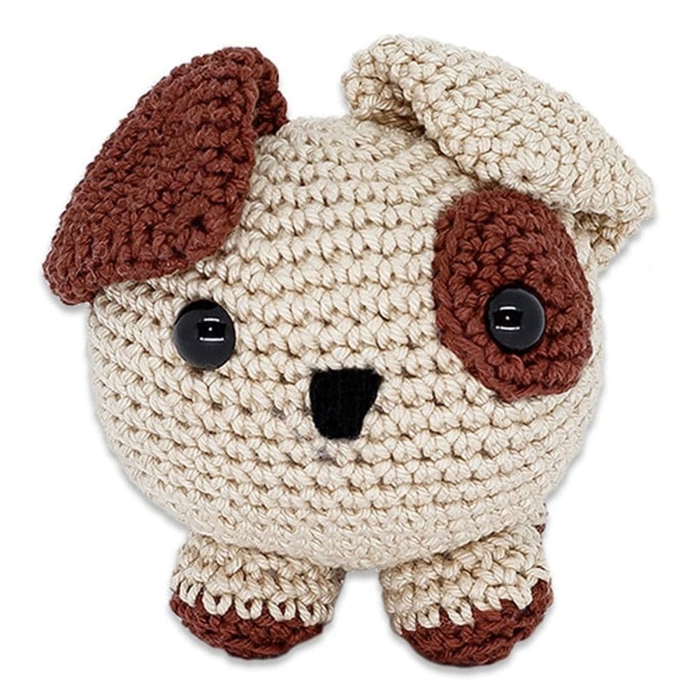 Amigurumi Bolinha Cachorro Dog 10CM crochê artesanal