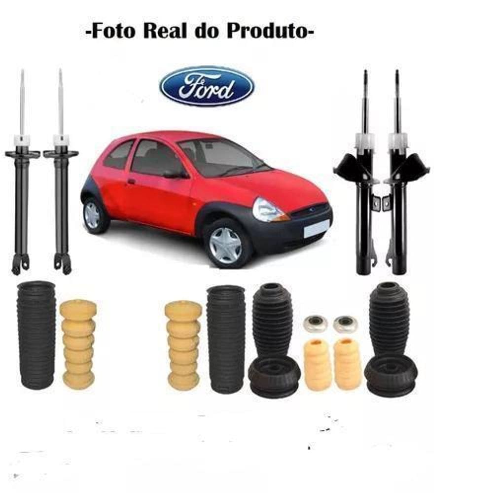 04 Amortecedores Ford Fiesta+ 4 Kit Batente 1999..